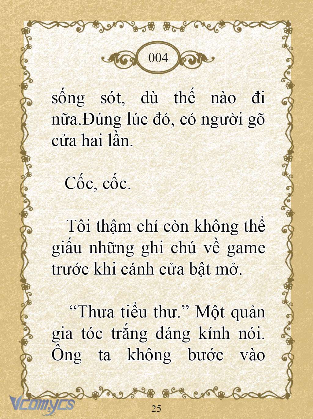 [Novel] Kẻ Phản Diện Được Định Phải Chết Chap 4 - Next Chap 5