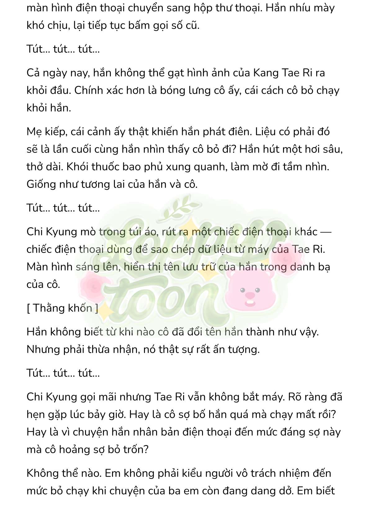 [Novel] Gửi Kẻ Xa Lạ Phản Bội Đạo Đức Chap 59 - Trang 2