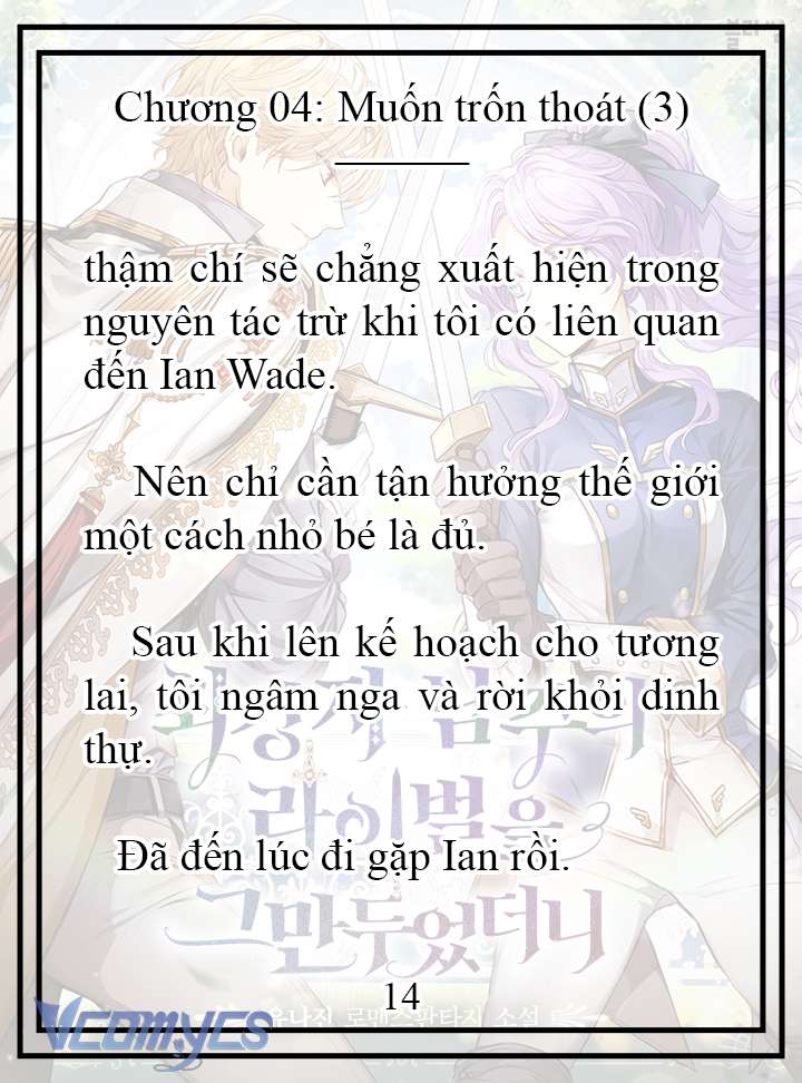 [Novel] Tôi Không Còn Là Đối Thủ Của Nam Chính Chap 4 - Trang 2