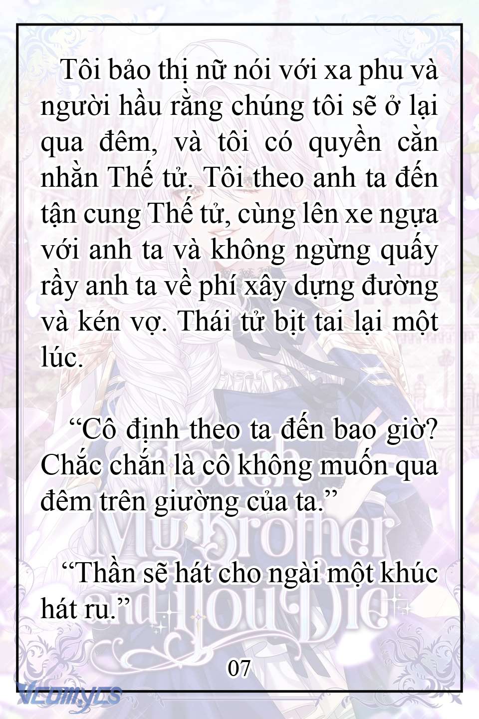 [Novel] Động Vào Em Trai Tôi Xem, Các Người Chết Chắc Chap 9 - Trang 2