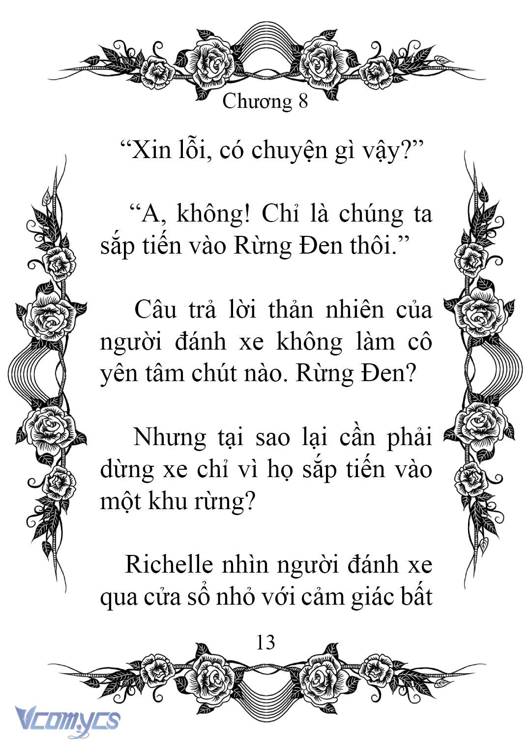 [Novel] Chào Mừng Đến Với Dinh Thự Hoa Hồng Chap 8 - Trang 2