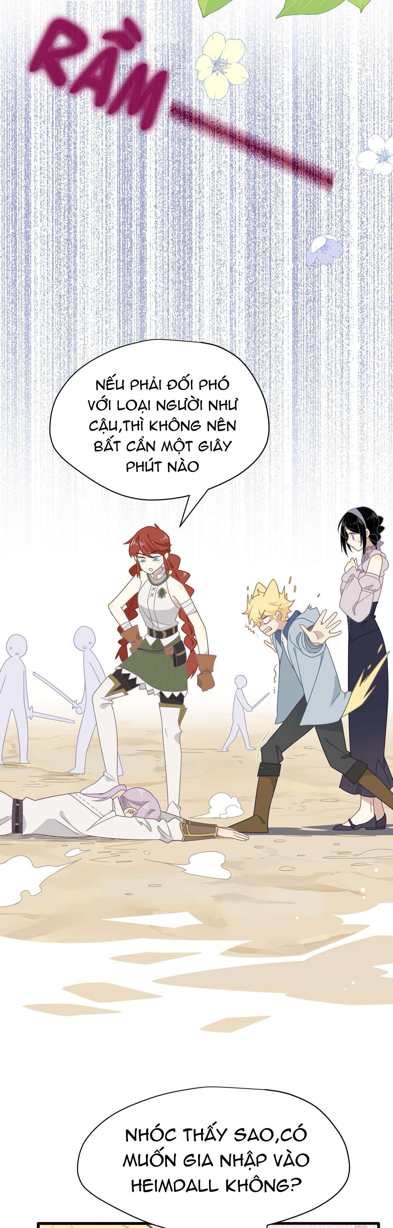 Xuyên thành phù thủy nuôi dưỡng kỵ sĩ thánh điện Chapter 22 - Trang 4