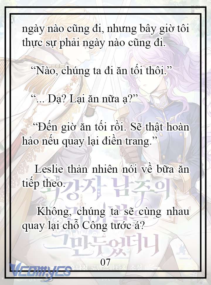 [Novel] Tôi Không Còn Là Đối Thủ Của Nam Chính Chap 15 - Trang 2