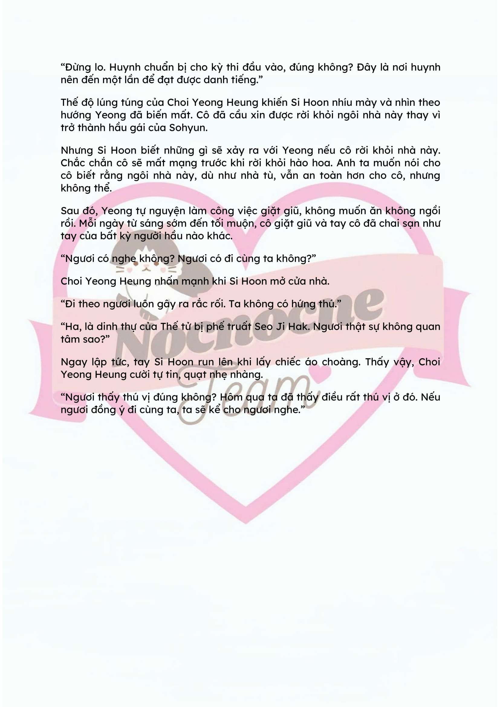 [NOVEL] ĐÊM HỖN LOẠN Chap 57 - Next Chap 58