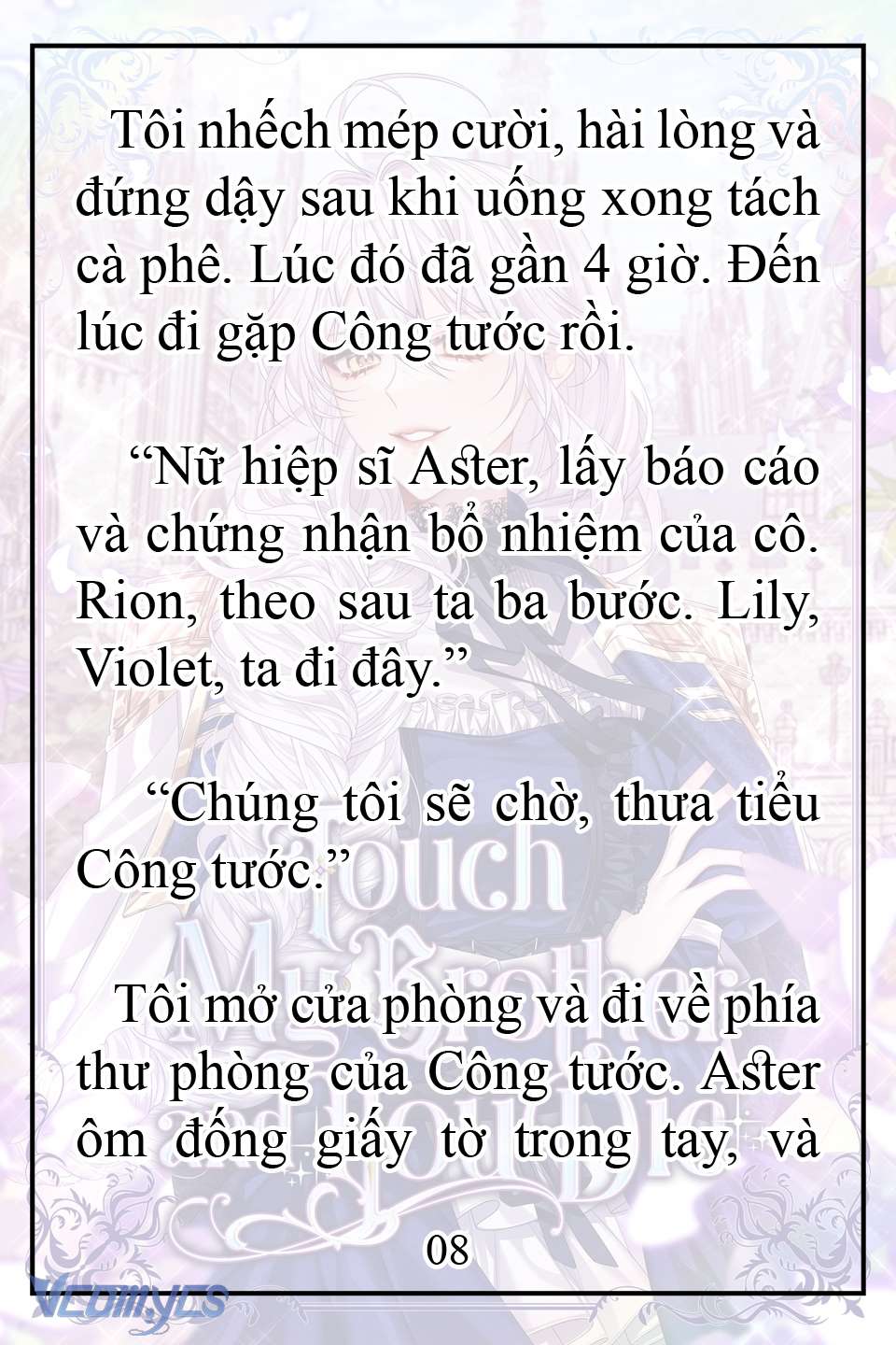 [Novel] Động Vào Em Trai Tôi Xem, Các Người Chết Chắc Chap 5 - Trang 2