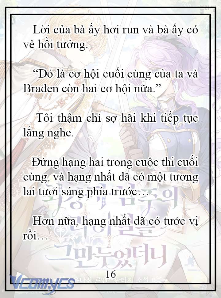 [Novel] Tôi Không Còn Là Đối Thủ Của Nam Chính Chap 15 - Trang 2