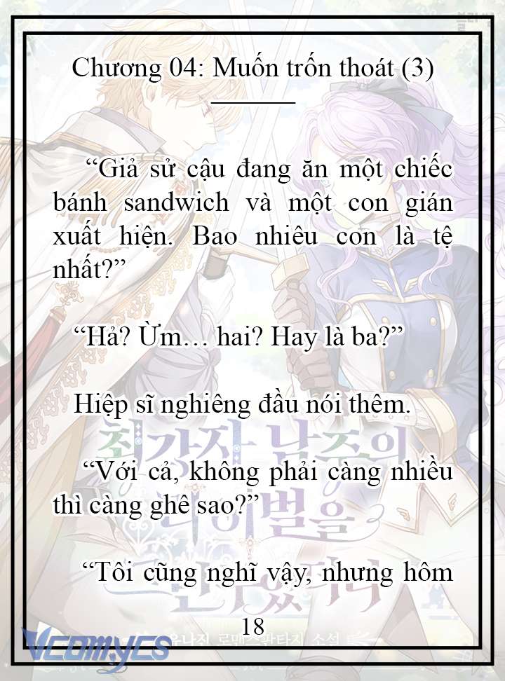 [Novel] Tôi Không Còn Là Đối Thủ Của Nam Chính Chap 4 - Trang 2