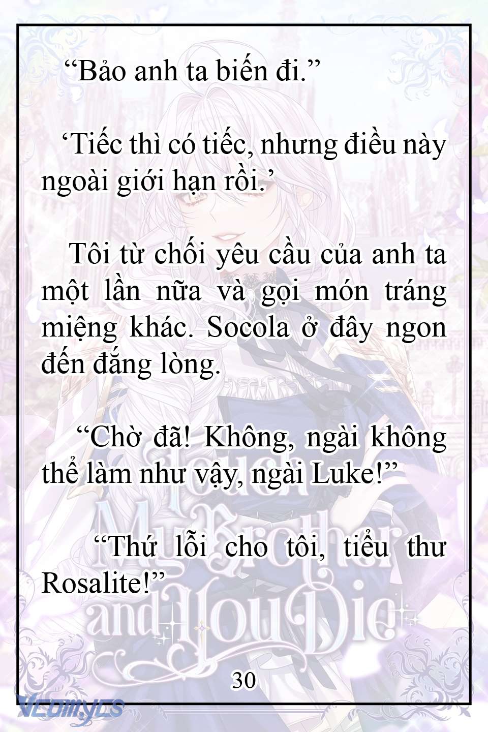 [Novel] Động Vào Em Trai Tôi Xem, Các Người Chết Chắc Chap 13 - Trang 2