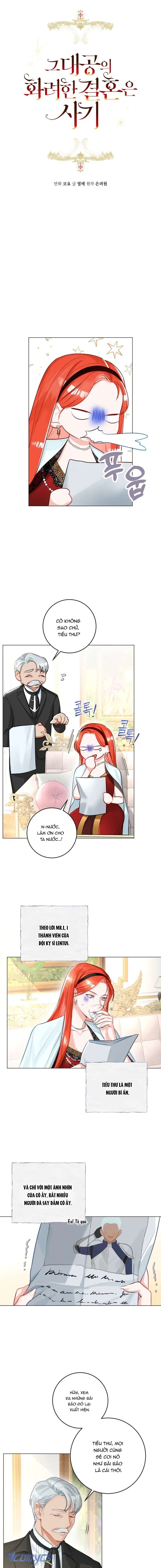 Cuộc Hôn Nhân Xa Hoa Của Đại Công Tước Là Giả Chapter 10 - Trang 4