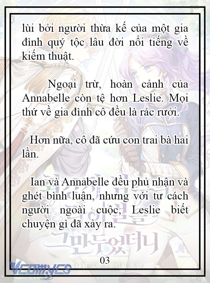 [Novel] Tôi Không Còn Là Đối Thủ Của Nam Chính Chap 14 - Trang 2