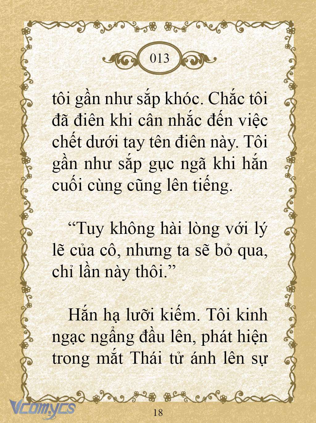 [Novel] Kẻ Phản Diện Được Định Phải Chết Chap 13 - Next Chap 14