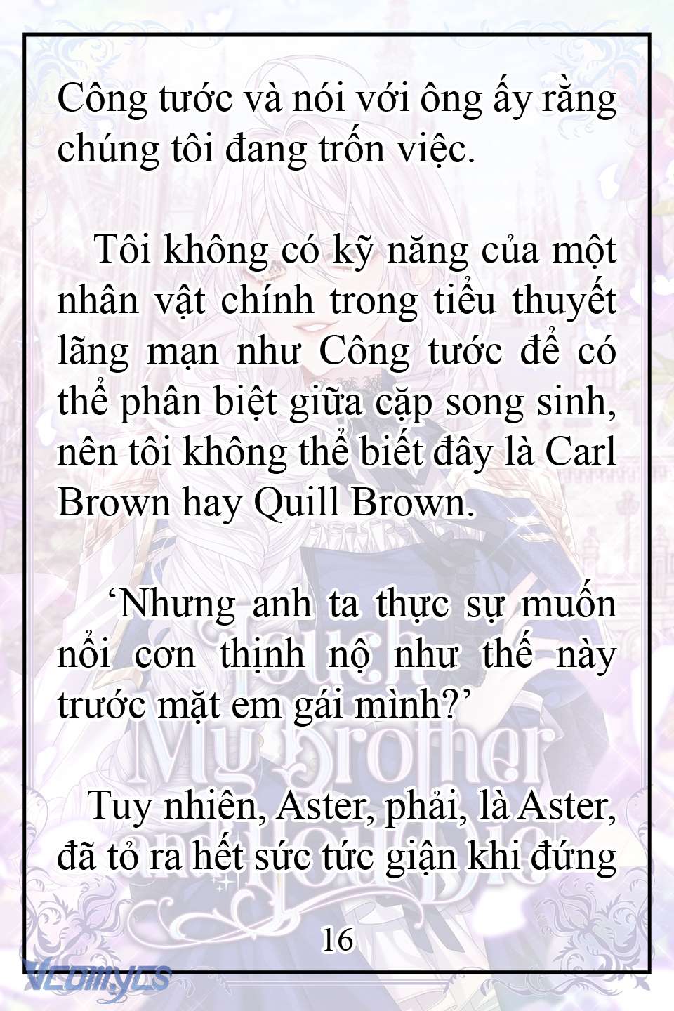 [Novel] Động Vào Em Trai Tôi Xem, Các Người Chết Chắc Chap 13 - Trang 2