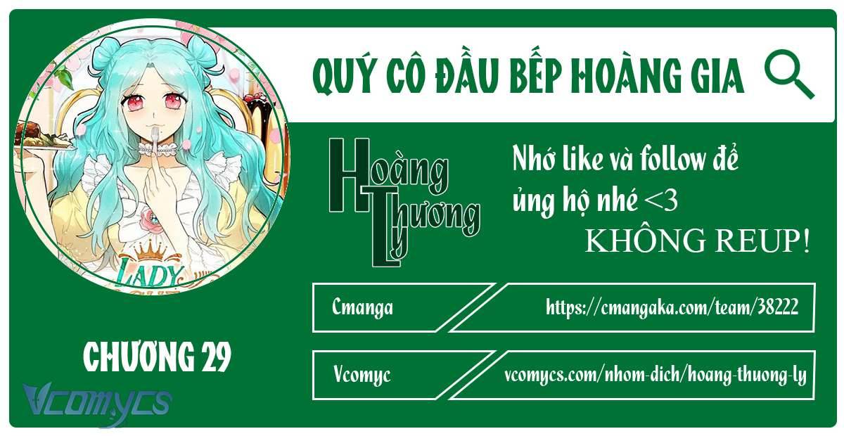 Quý Cô Đầu Bếp Hoàng Gia Chap 29 - Trang 2