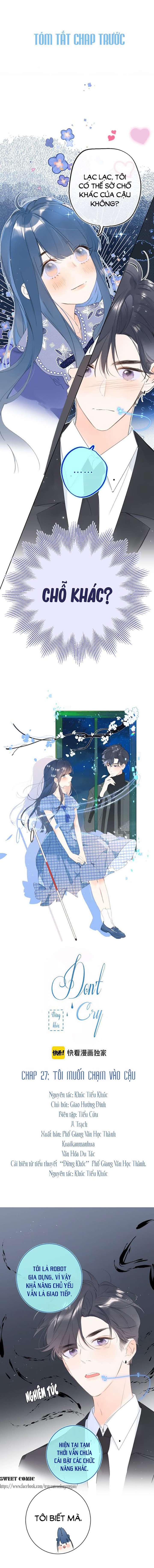 Don't Cry Chap 27 - Trang 2