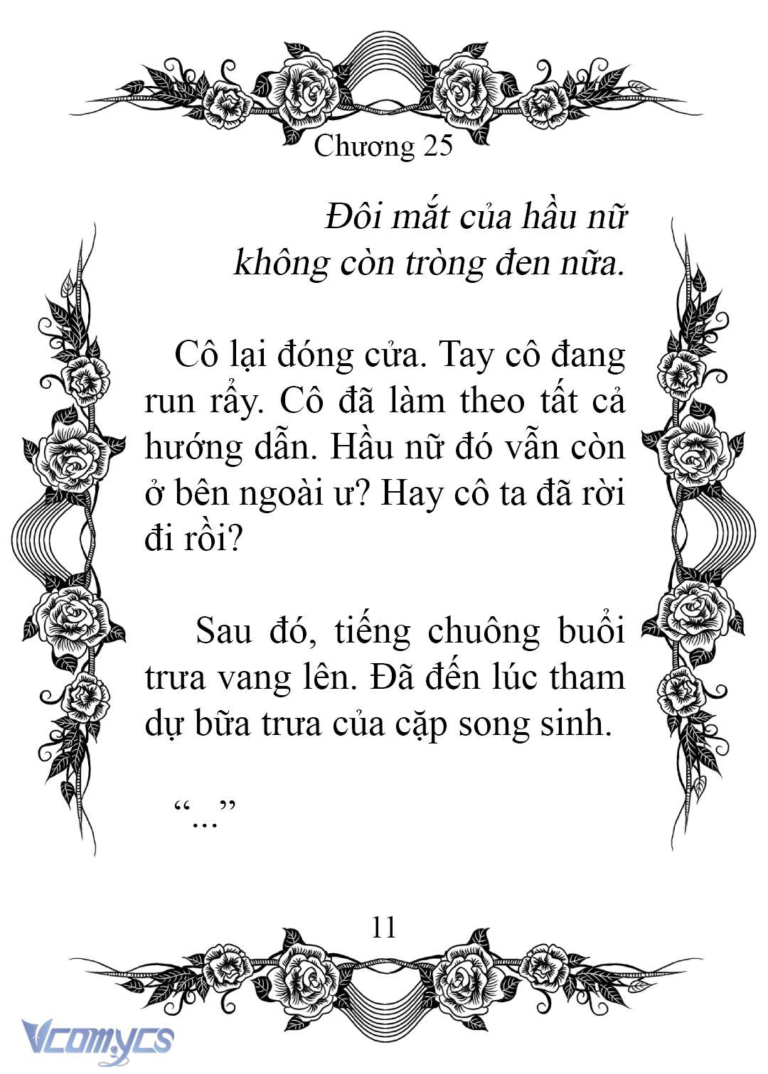 [Novel] Chào Mừng Đến Với Dinh Thự Hoa Hồng Chap 25 - Trang 2