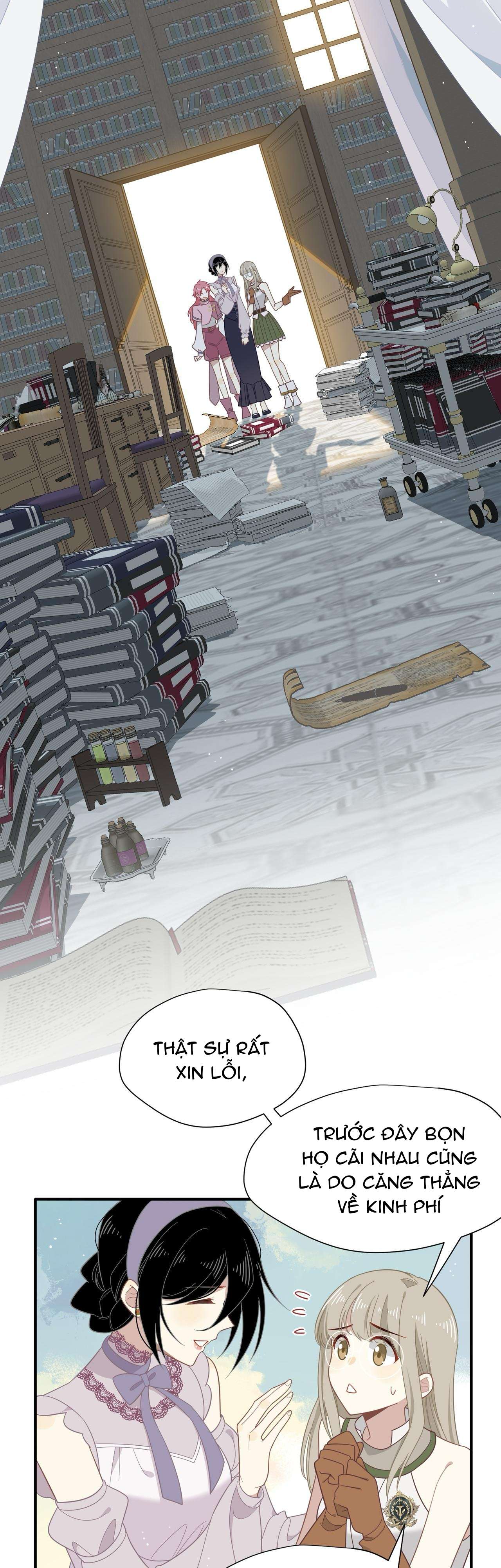 Xuyên thành phù thủy nuôi dưỡng kỵ sĩ thánh điện Chapter 32 - Trang 4