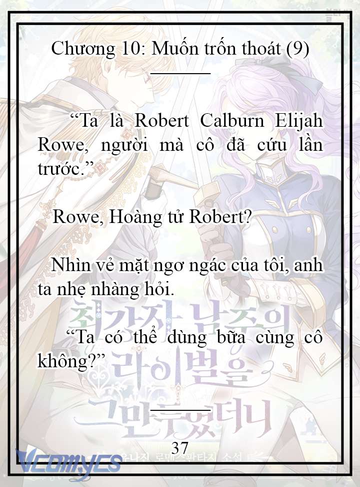 [Novel] Tôi Không Còn Là Đối Thủ Của Nam Chính Chap 10 - Trang 2