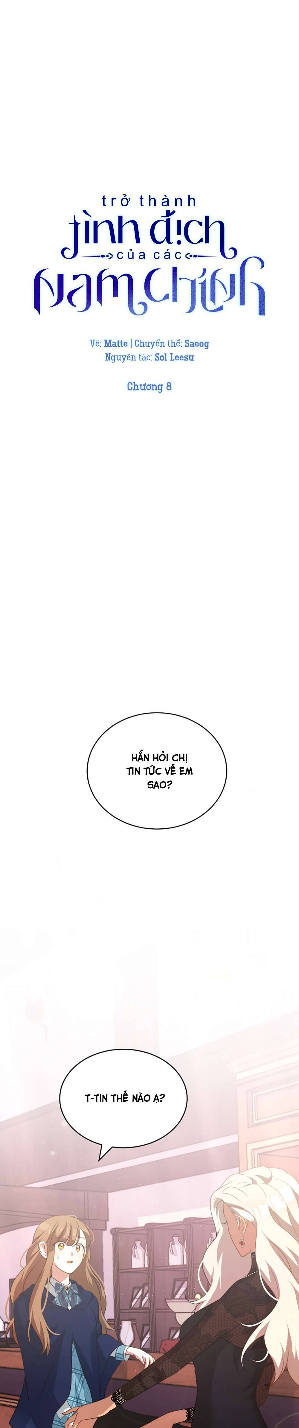 Trở Thành Tình Địch Của Các Nam Chính Chapter 8 - Trang 3