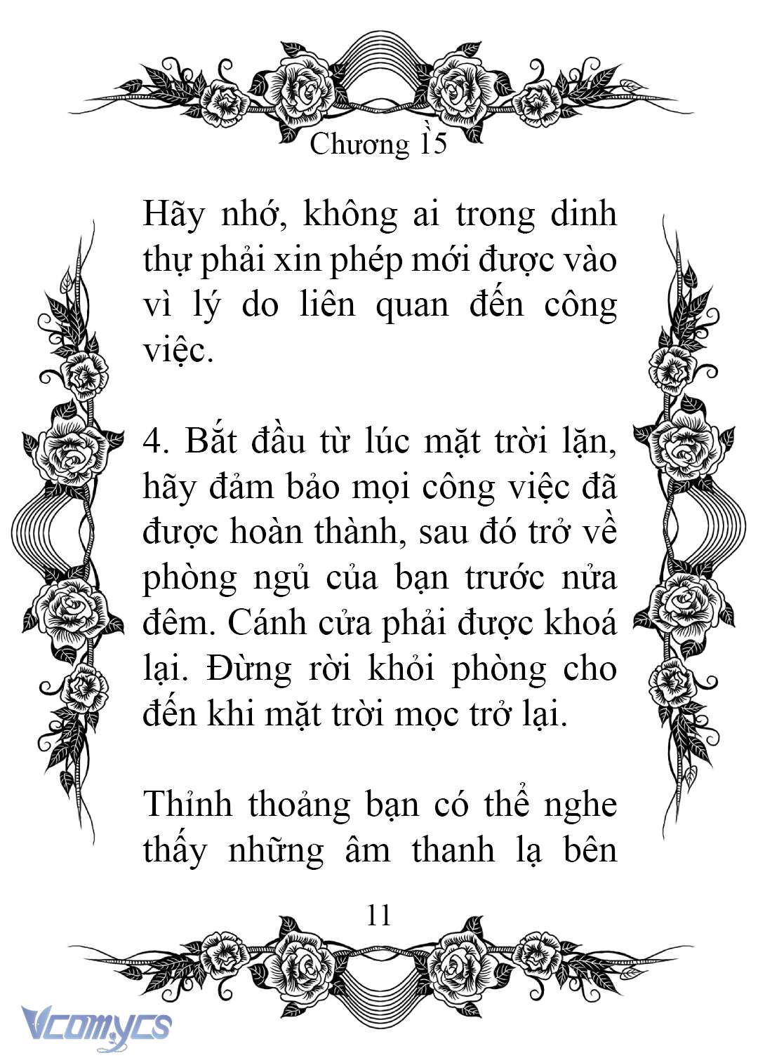 [Novel] Chào Mừng Đến Với Dinh Thự Hoa Hồng Chap 15 - Trang 2