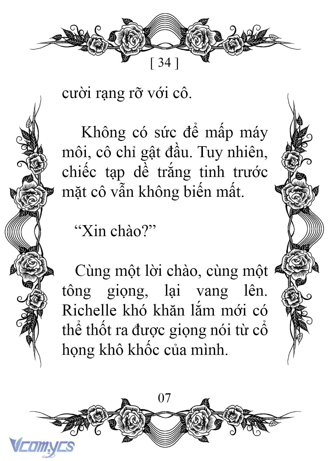 [Novel] Chào Mừng Đến Với Dinh Thự Hoa Hồng Chap 34 - Trang 2