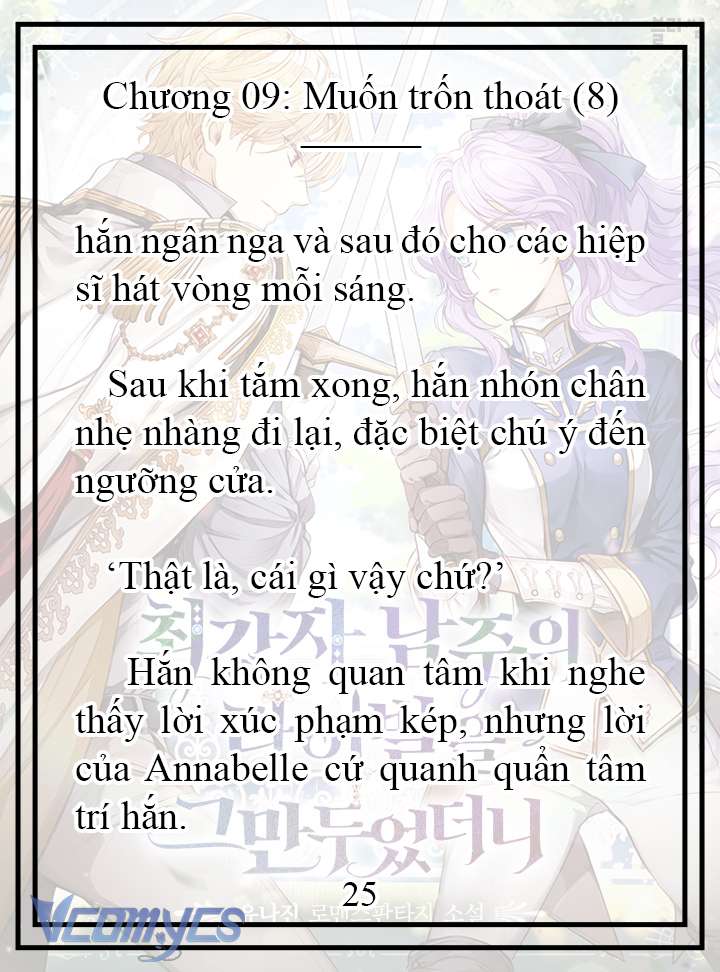 [Novel] Tôi Không Còn Là Đối Thủ Của Nam Chính Chap 9 - Trang 2