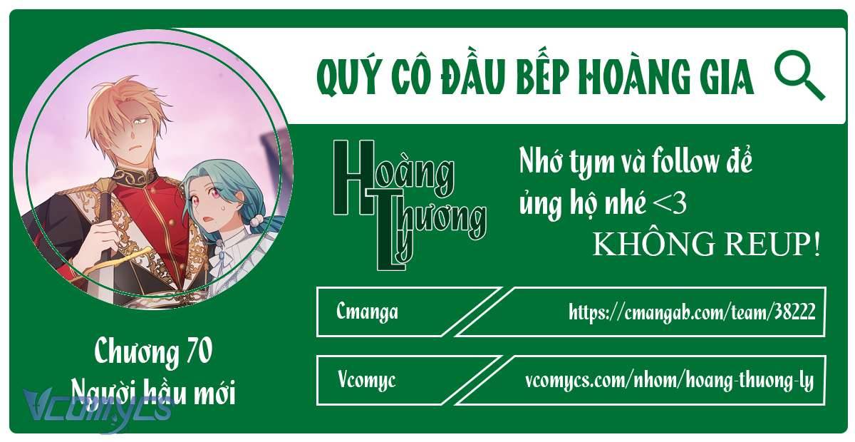 Quý Cô Đầu Bếp Hoàng Gia Chap 70 - Trang 2