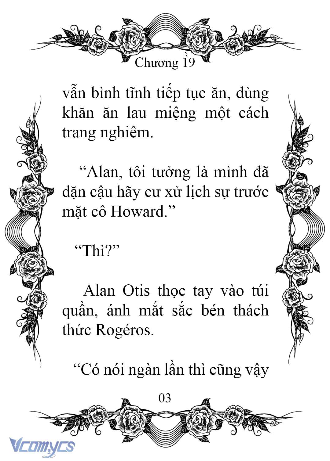 [Novel] Chào Mừng Đến Với Dinh Thự Hoa Hồng Chap 19 - Trang 2