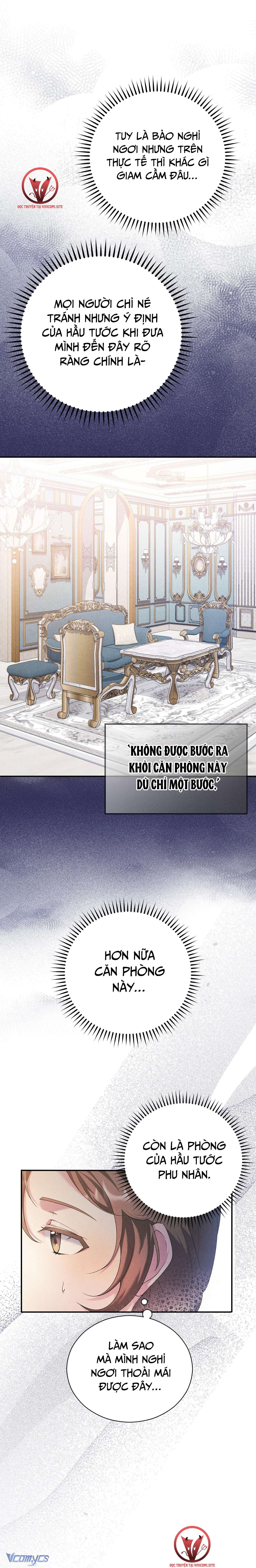 [18+] Hầu Tước Chính Trực Và Quý Cô Kiên Định Chapter 7 - Trang 3