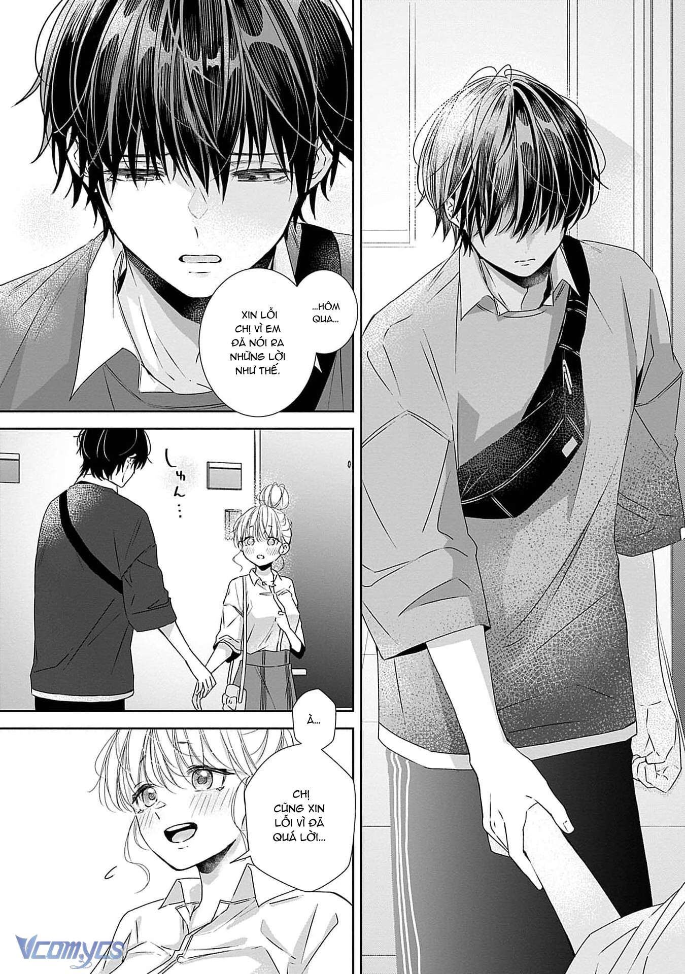 [18+]Bị Em Trai Nhà Bên Dụ Dỗ Rồi!!! Chap 10 - Trang 2