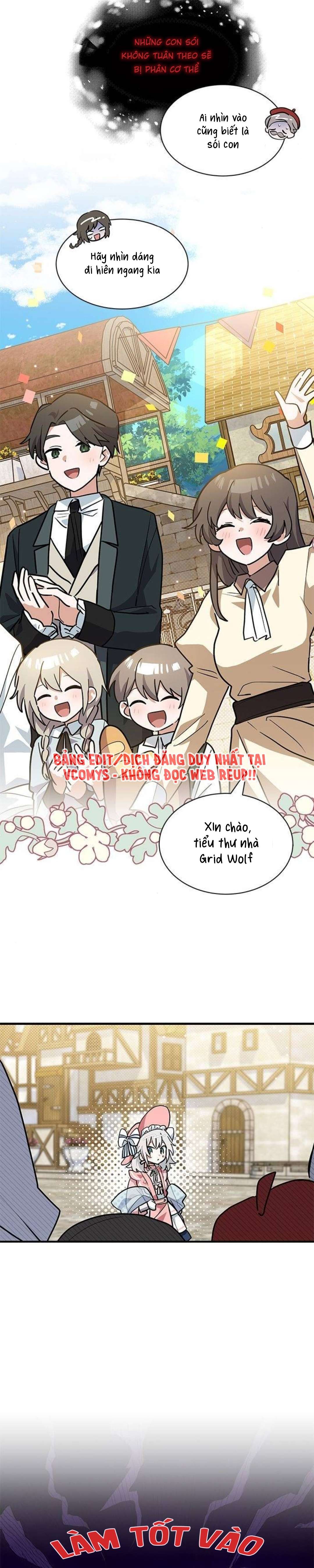 Mèo con được gia tộc sói nhận nuôi? Chapter 31 - Trang 3