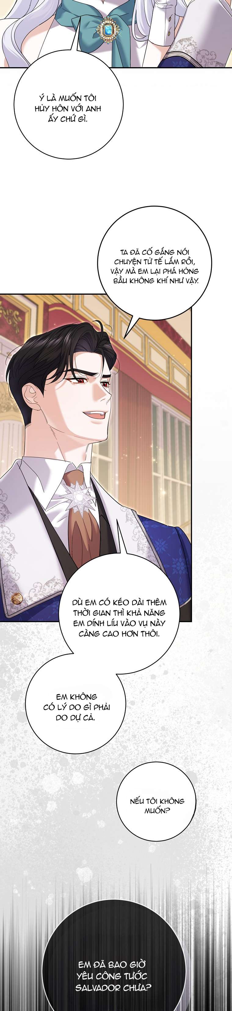 Vị Hôn Phu Phản Diện Cản Trở Con Đường Hoa Của Tôi Chapter 38 - Trang 4