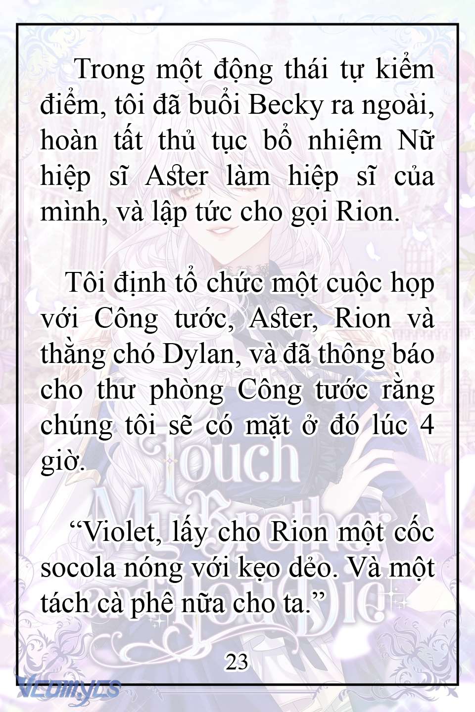 [Novel] Động Vào Em Trai Tôi Xem, Các Người Chết Chắc Chap 4 - Trang 2