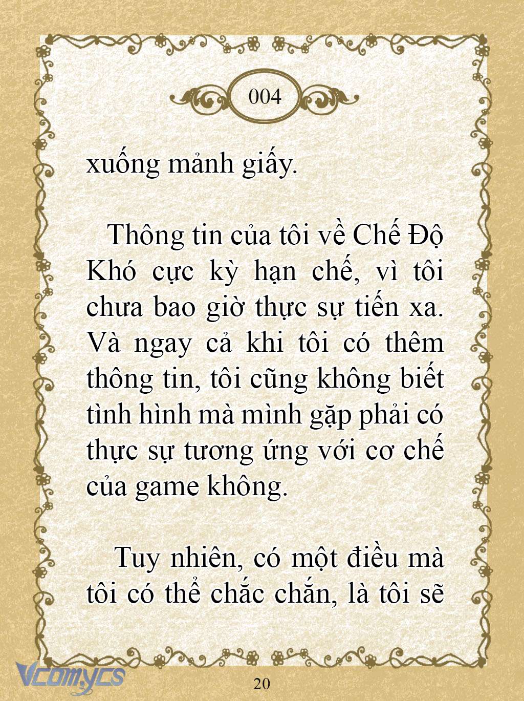 [Novel] Kẻ Phản Diện Được Định Phải Chết Chap 4 - Next Chap 5