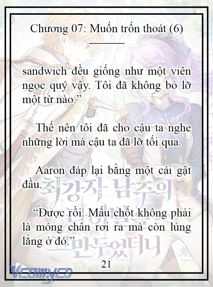 [Novel] Tôi Không Còn Là Đối Thủ Của Nam Chính Chap 7 - Trang 2