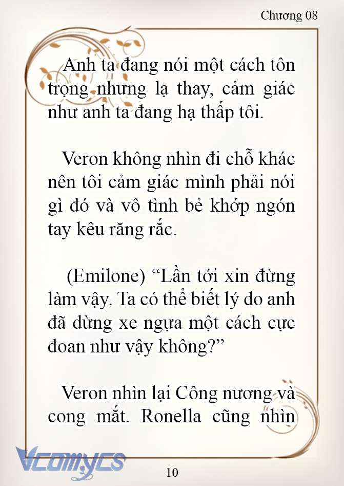 [Novel] Mê Lộ Của Emilone Chap 8 - Trang 2