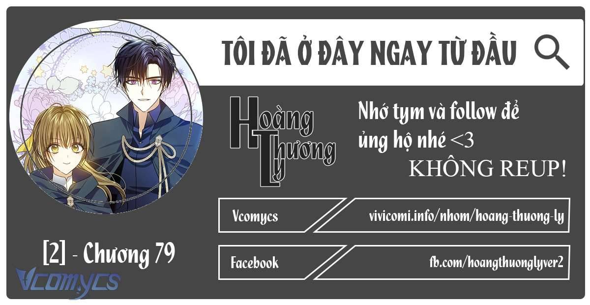 Tôi Đã Ở Đây Ngay Từ Đầu Chap 79 - Trang 2