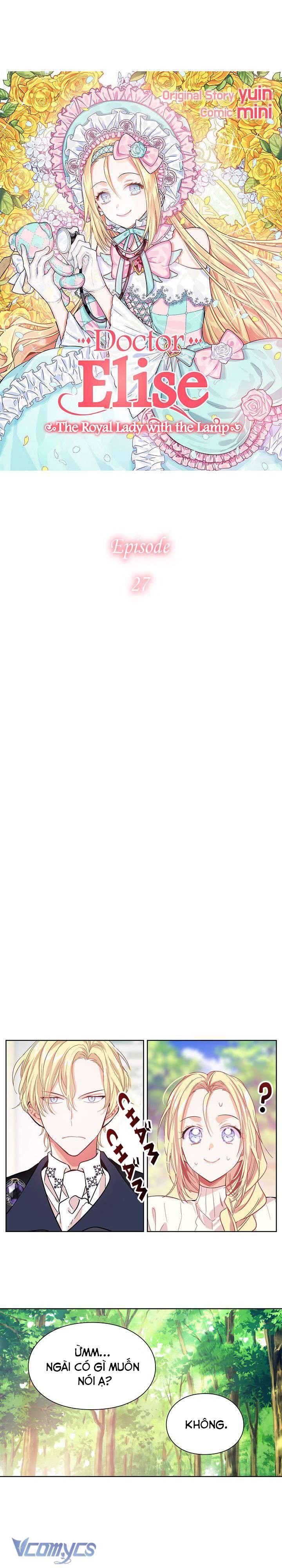 Bác Sĩ Elise: Vi Tiểu Thư Với Cây Đèn Dầu Chap 27 - Trang 2