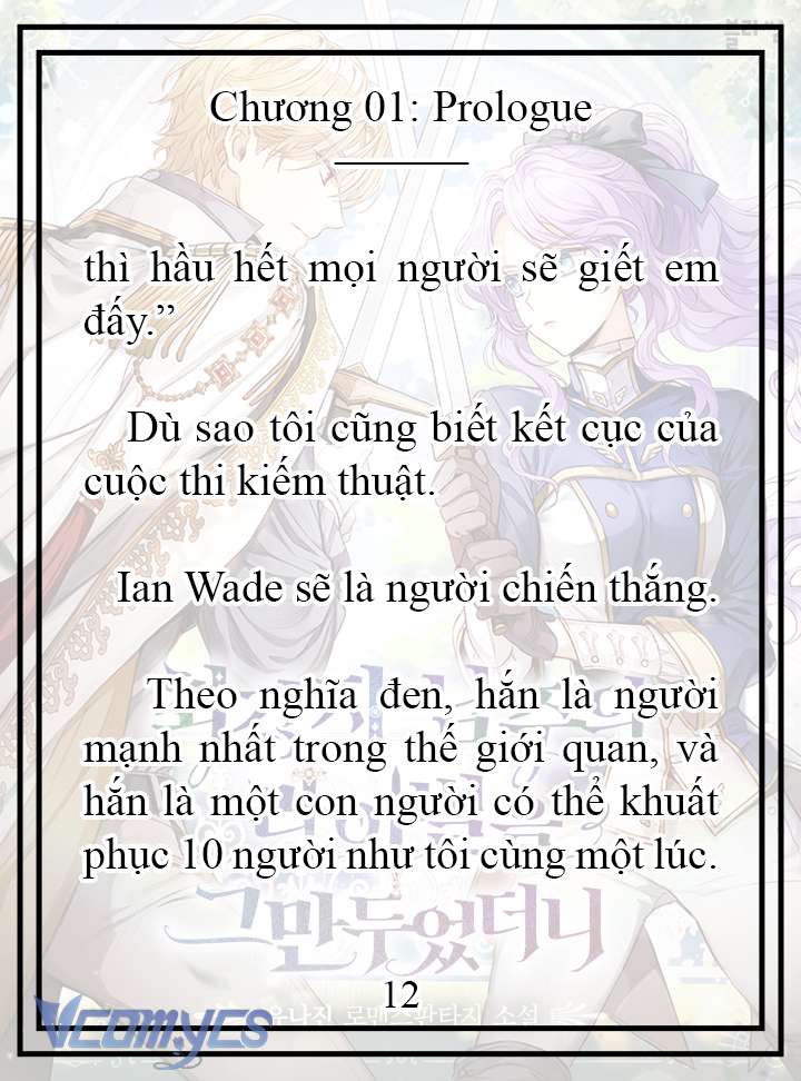 [Novel] Tôi Không Còn Là Đối Thủ Của Nam Chính Chap 1 - Trang 2