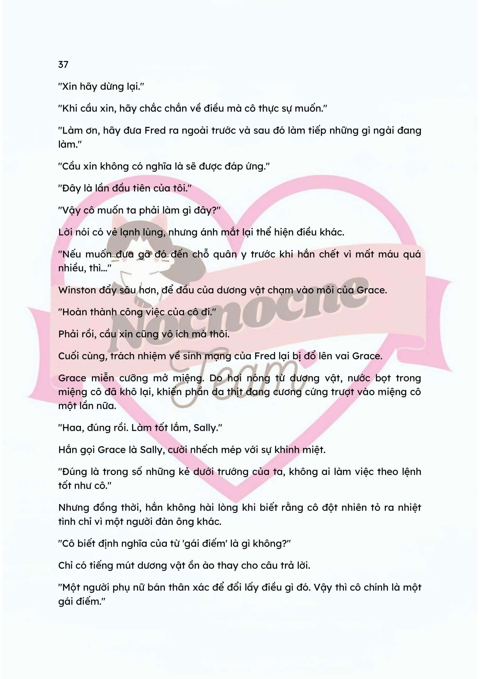 [FULL] [NOVEL] HÃY CẦU XIN TÔI ĐI Chap 37 - Trang 2