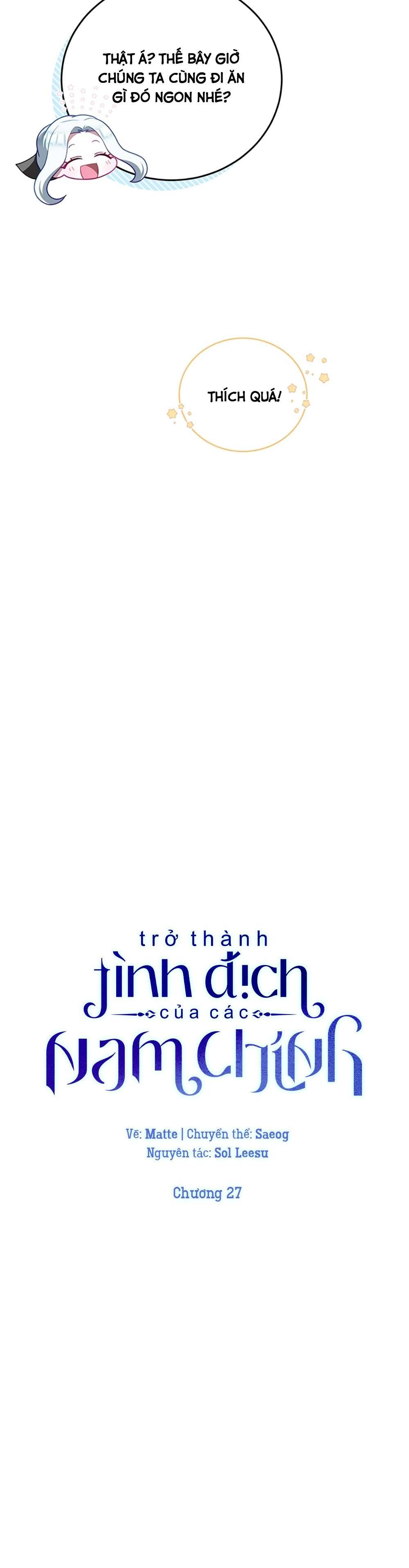 Trở Thành Tình Địch Của Các Nam Chính Chapter 27 - Trang 3