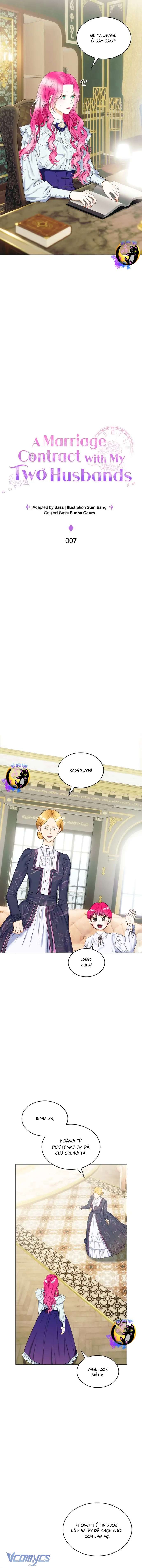 Hợp đồng hôn nhân với hai người chồng Chap 7 - Trang 2