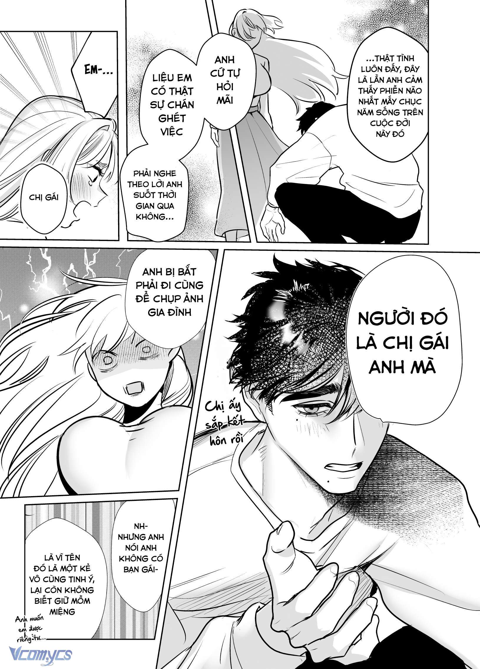 [18+] Một Mình Với Tiền Bối Trong Đêm Bão~ Chapter 3 - Trang 3