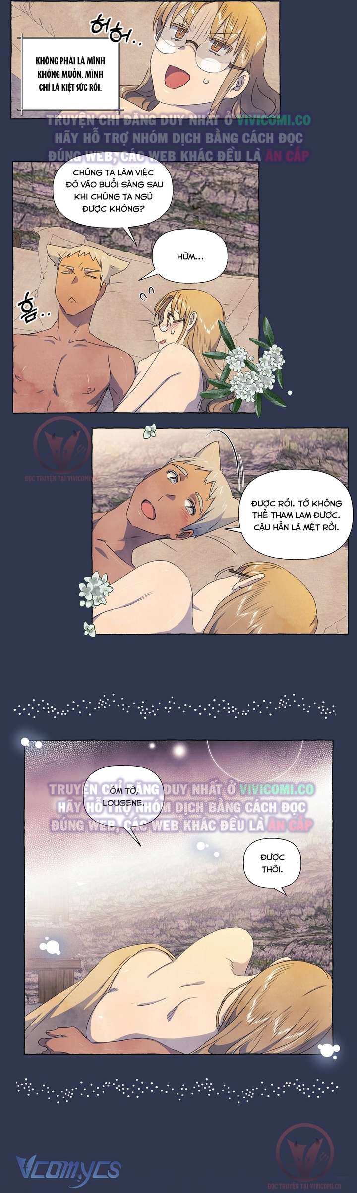 [18+] Chàng Sói Ngốc Và Nàng Thủ Thư Chapter 30 - Trang 3