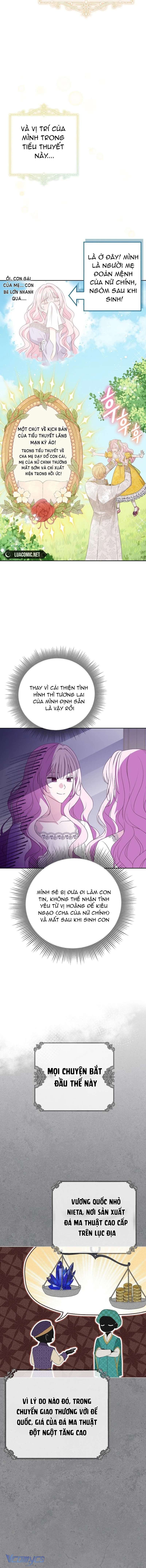 Người Mẹ Trong Tiểu Thuyết Nuôi Con Có Nhất Thiết Phải Chết Không? Chap 1 - Trang 4