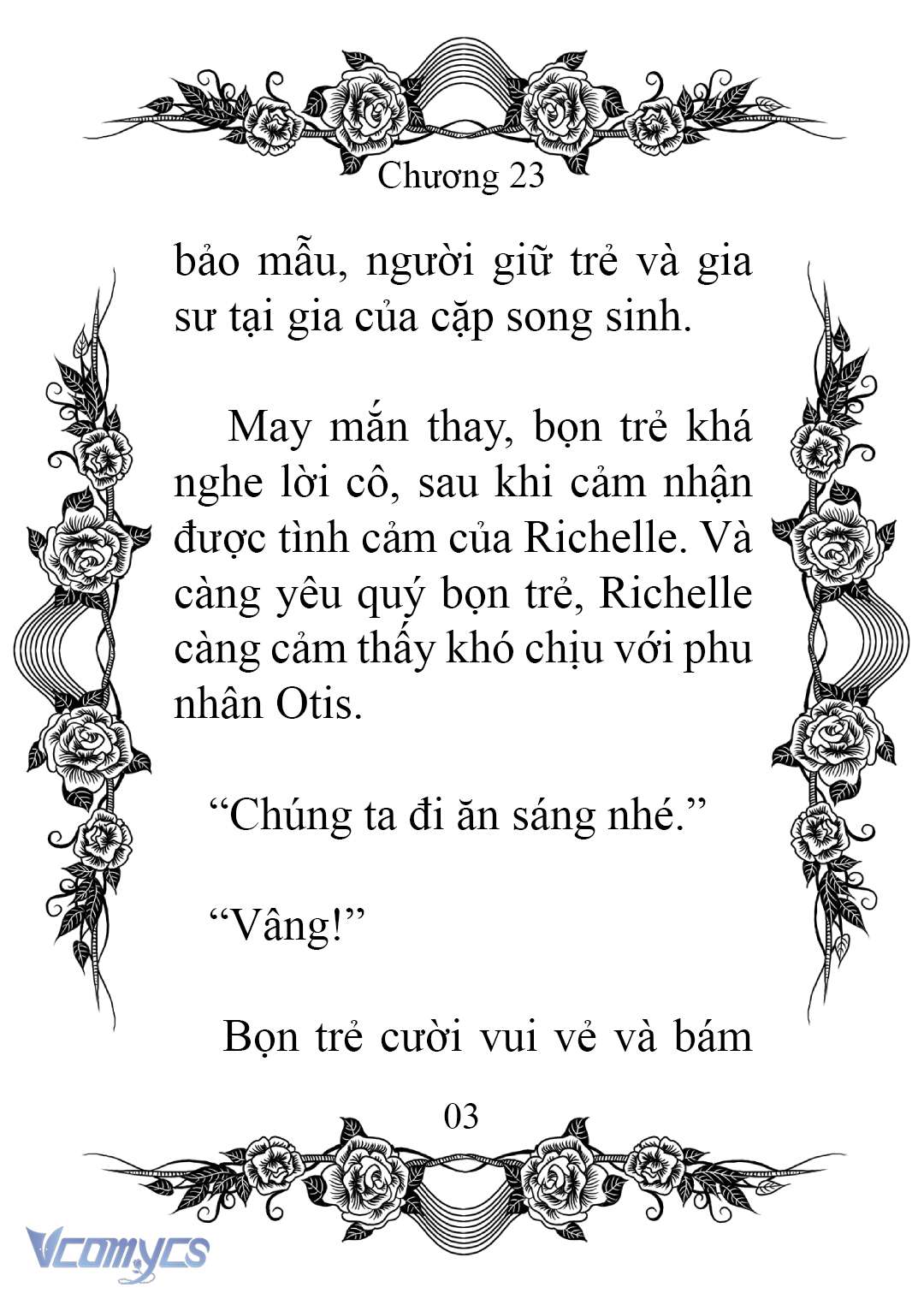 [Novel] Chào Mừng Đến Với Dinh Thự Hoa Hồng Chap 23 - Trang 2