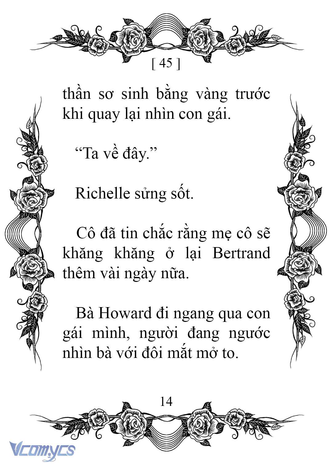 [Novel] Chào Mừng Đến Với Dinh Thự Hoa Hồng Chap 45 - Trang 2