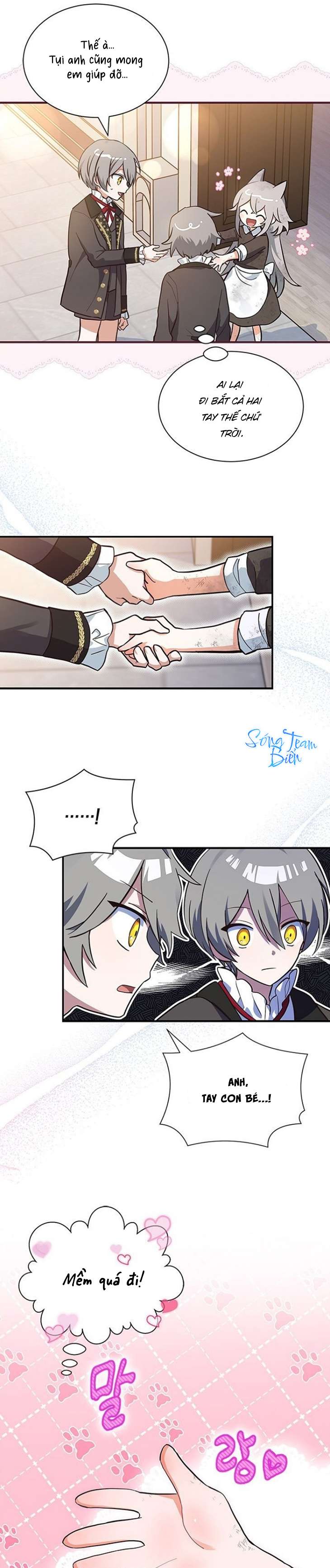 Mèo con được gia tộc sói nhận nuôi? Chapter 2 - Trang 3