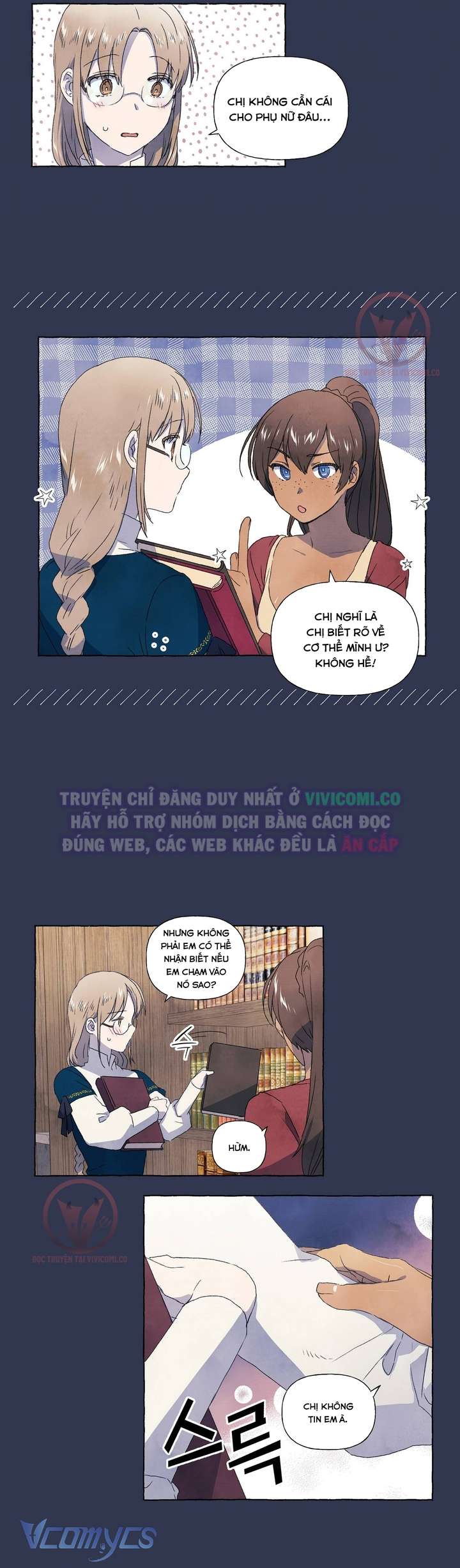 [18+] Chàng Sói Ngốc Và Nàng Thủ Thư Chapter 9 - Trang 3