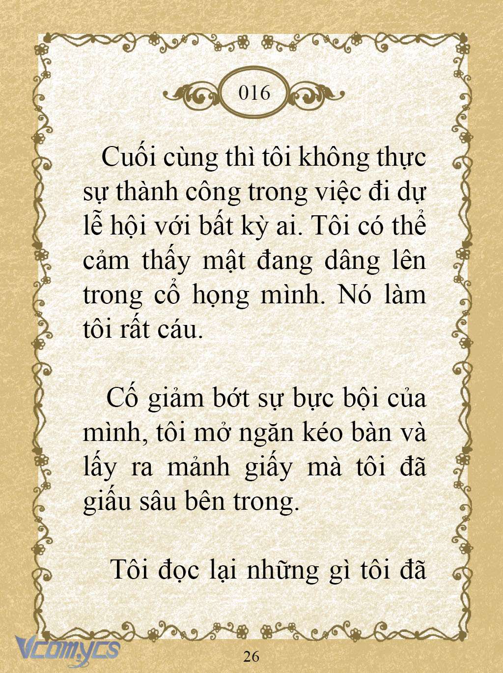 [Novel] Kẻ Phản Diện Được Định Phải Chết Chap 16 - Next Chap 17