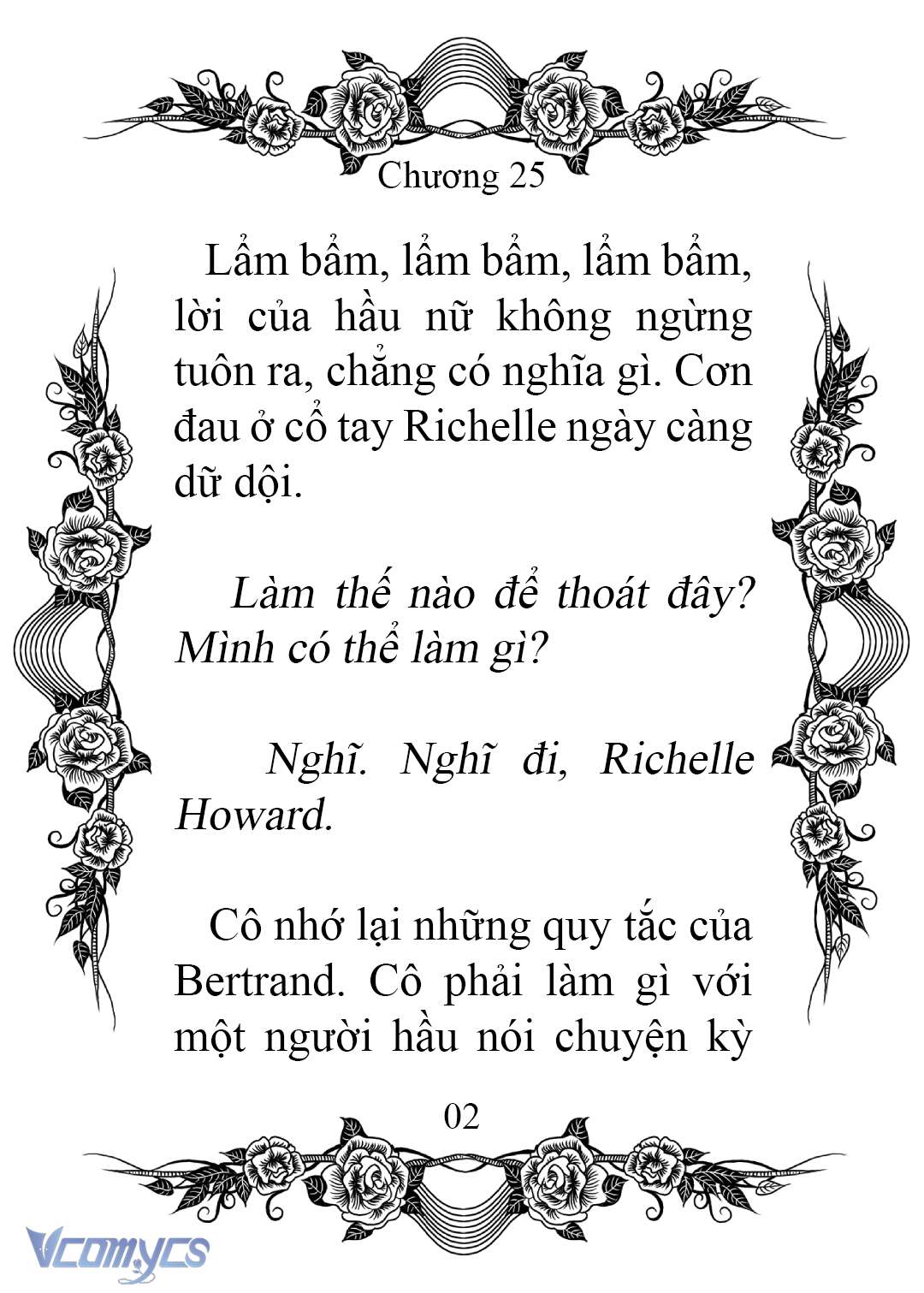 [Novel] Chào Mừng Đến Với Dinh Thự Hoa Hồng Chap 25 - Trang 2